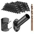 BLIKA 40 Pack 25 30 35 Degree Black Cable Railing Angle Beveled Protector by BLIKA