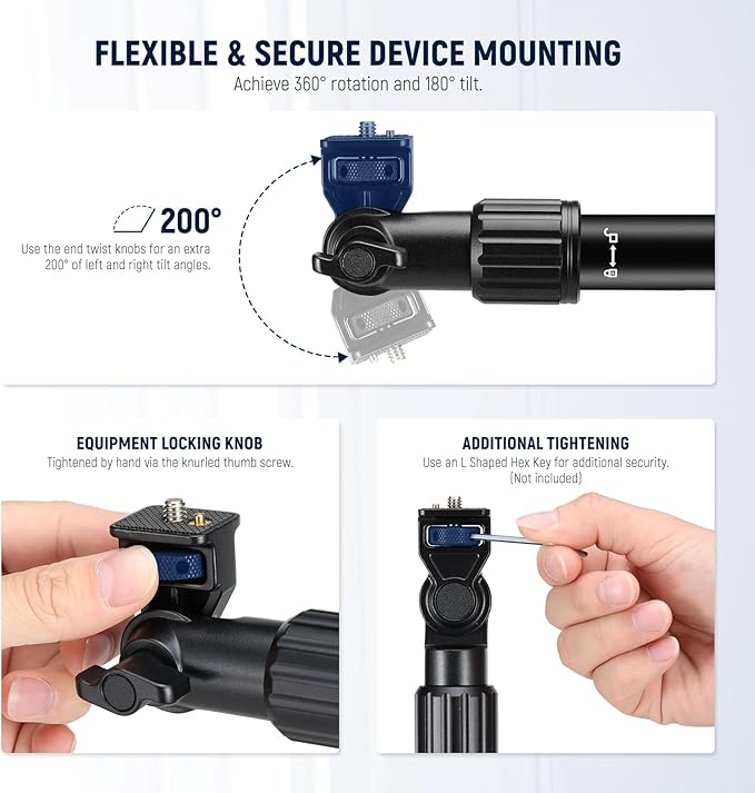 NEEWER Overhead Camera Mount Arm - Image 7