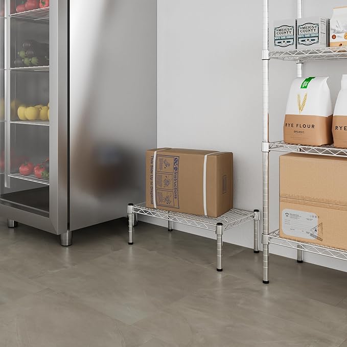Regal Altair 14" Deep x 24" Wide x 8" Height Wire Shelving Kit | 1-Tier | NSF - Image 6
