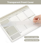 104 Pgs Weekly To Do List Notepad, 52 Duplex-Printed Undated Sheets 100 - Image 7
