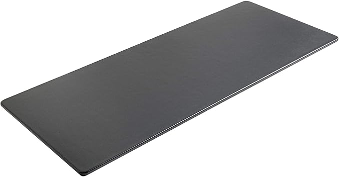 Black Leather 30" x 12.5" Keyboard/Mouse Desk Mat - Image 7