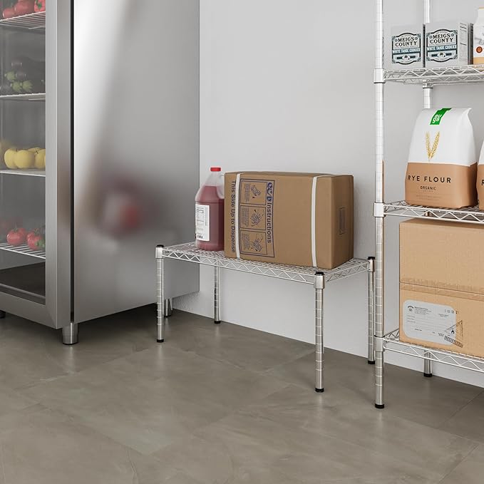 Regal Altair 14" Deep x 30" Wide x 14" Height Wire Shelving Kit | 1-Tier | NSF - Image 6