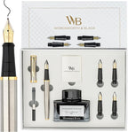 Wordsworth & Black Fountain Pen Gift Set, Includes Ink Bottle, 6 Ink Cartridges by WordsworthBlack
