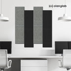 Olanglab Fiberglass Acoustic Wall Panels 4 Pack, 11.8'' x 23.6'' Sound Panels - Image 8