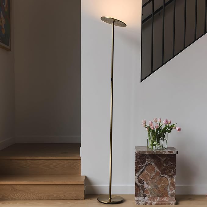 Brightech Sky LED Floor lamp, Torchiere Super Bright Floor Lamp - Image 3