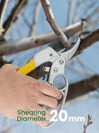 GROWNEER 3 Pack Garden Scissors kit Professional Garden Pruning Shears - Image 6