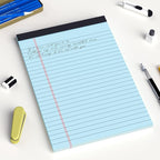 AILZFEI 6pcs Small Note Pad 5x8 College Ruled Blue Legal Pads Paper Notepads 6 - Image 7