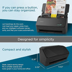 ScanSnap iX2400 High-Speed Simple One-Touch Button Color Document, Photo & - Image 4