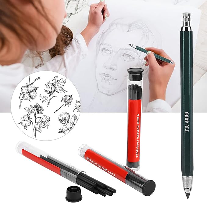 Fayelume 4mm Lead Holder, Mechanical Pencil Lead, Clutch Pencil, - Image 4