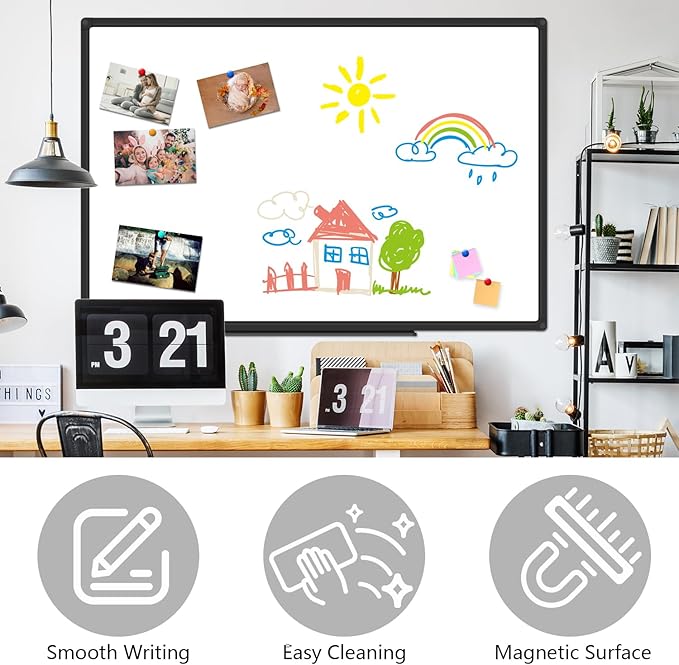 XBoard Magnetic Whiteboard 48 x 31 inch - Image 5