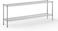 Regal Altair 14" Deep x 72" Wide x 27" Height Wire Shelving Kit | 2-Tier | NSF by Regal+Altair