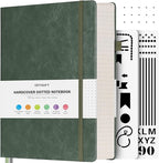 OFFIGIFT Bullet Dotted Journal Notebook, 312 Numbered Pages A5 Hardcover by OFFIGIFT