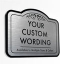 Custom Decorative Outdoor Metal Sign by SpeedyOrders