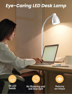 BOHON LED Desk Lamp with USB Charging Port, 3 Color Modes Dimmable Reading Lamp - Image 3