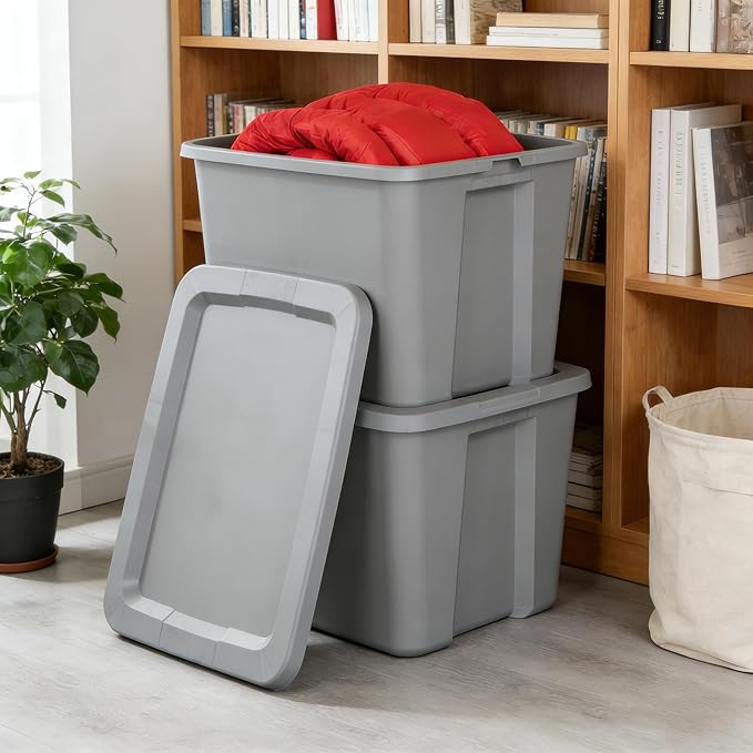 18 Gallon Plastic Storage Bin - Image 4