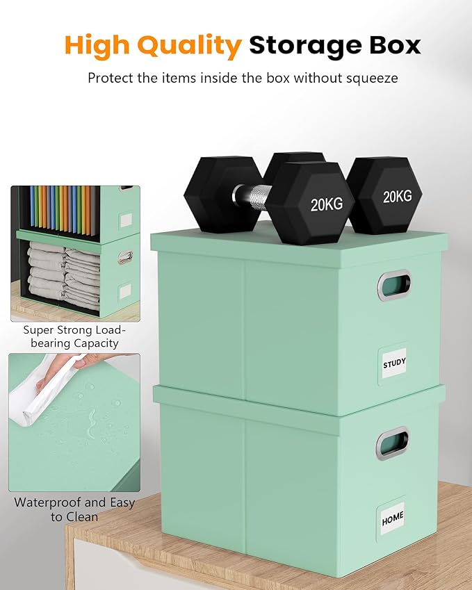 Oterri Storage File Box, 1 pack) - Image 5