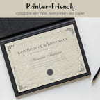 Parchment Paper for Certificates, 100 GSM Textured Stationary, Printer-Friendly - Image 3