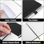 Thboxes 80 Sheets Lined Journal Notebook, 5.7" X 8.3" Writing & Journaling - Image 6