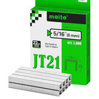 meite JT21 Staples, 5/16 Inch Galvanized Fine Wire Staples by meite
