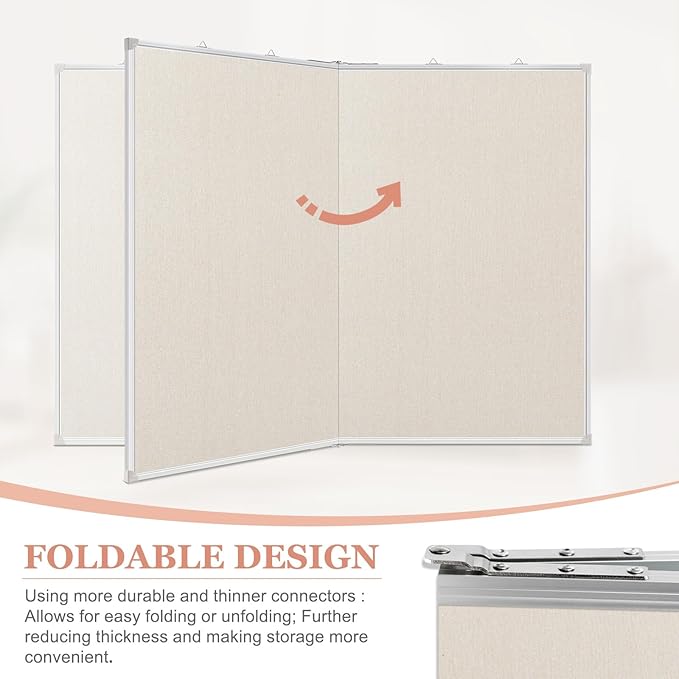 AMUSIGHT Double-Sided Large Cork Board - Image 3