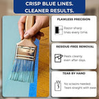 SWRT Blue Painter's Tape 1 Inch x 55 Yards x 24 Rolls – Upgraded Adhesive - Image 7