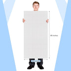 Fuyoooo 25 Sheet Graph Paper Pad 24" x 48" Large Graph 1" and 1/4" Ruled Grid - Image 2