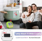 Weewooday 24 Pcs Digital Kitchen Timer Magnetic Timer Bulk On/Off Switch Minute - Image 4