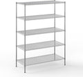 Regal Altair 24" Deep x 54" Wide x 74" Height Wire Shelving Kit | 5-Tier | NSF by Regal+Altair