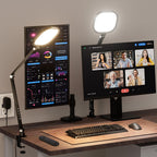 2 packs video conference light for computer, webcam, main product view