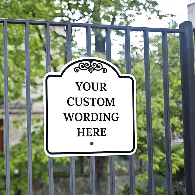 Custom Decorative Sign, Personalized Metal Sign - Image 4