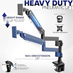 VIVO Premium Aluminum Tall Extended Monitor Arm - Image 5