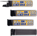 June Gold 820 Pieces, 0.3 mm HB #2 Lead Refills, 205 Pieces Per Dispenser by JuneGold