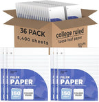 Loose Leaf Paper College Ruled Notebook Paper College Ruled Lined Writing by E-CLIPSUSA