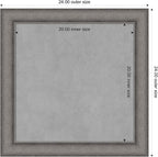 Amanti Art Grey Framed Magnetic Board 24x24 Medium Vision Board - Image 4