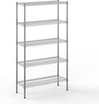 Regal Altair 14" Deep x 36" Wide x 64" Height Wire Shelving Kit | 5-Tier | NSF by Regal+Altair