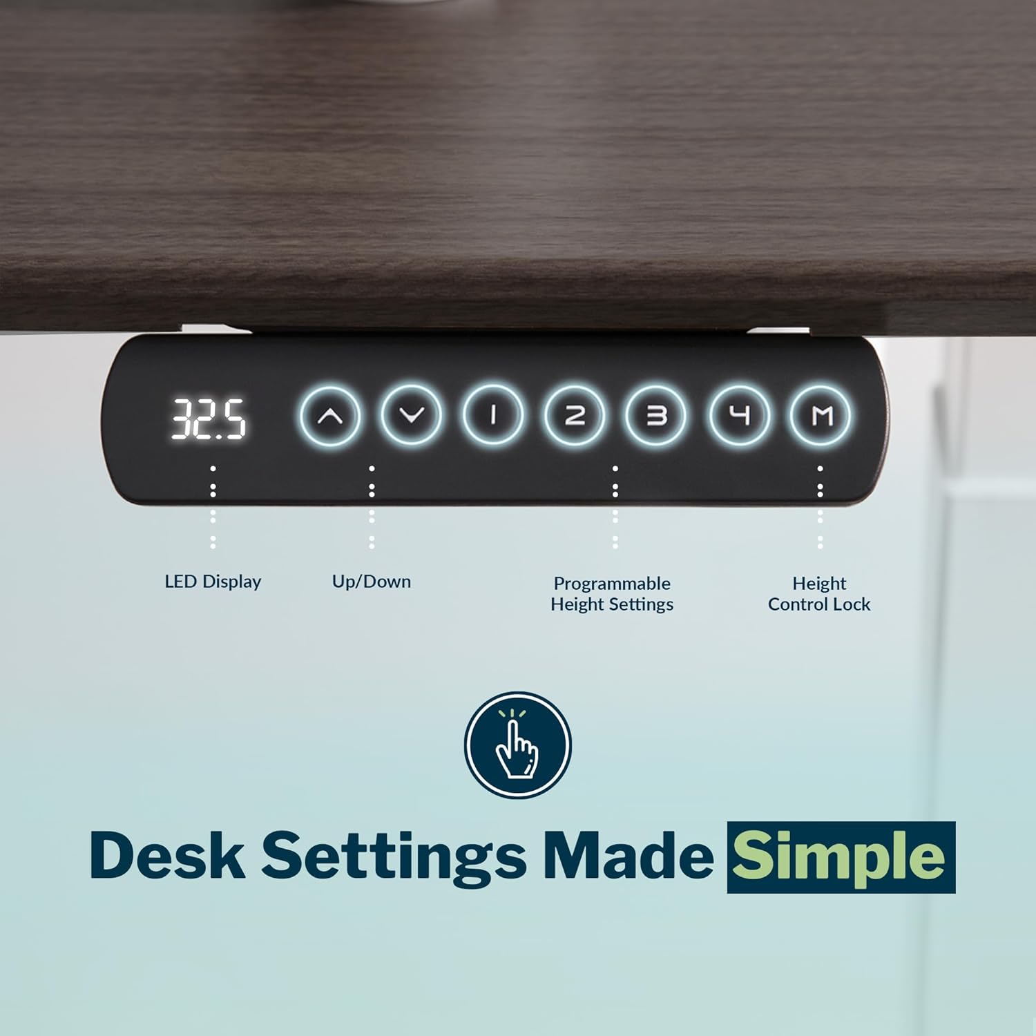 Vari ComfortEdge 80x60 L-Shape Electric Standing Desk – Height Adjustable Sit-Stand VariDesk for Corner Office with Reversible Left/Right Design + Espresso Top/Slate Legs (Ships in 3 Boxes)