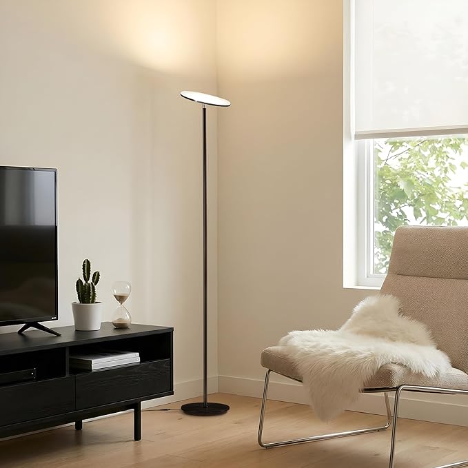 Brightech Sky LED Floor lamp, Torchiere Super Bright Floor Lamp - Image 3