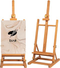 DJAR H- Frame Tabletop Painting Easel, Adjustable Solid Beech Wood Desktop Art by DJARARTTOOL