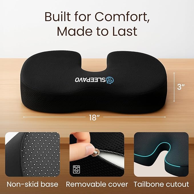 Sleepavo Office Chair Cushion - Image 3