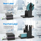 Vazioyar Label Holder for Rolls and Fan-Fold Labels，Compatible - Image 3