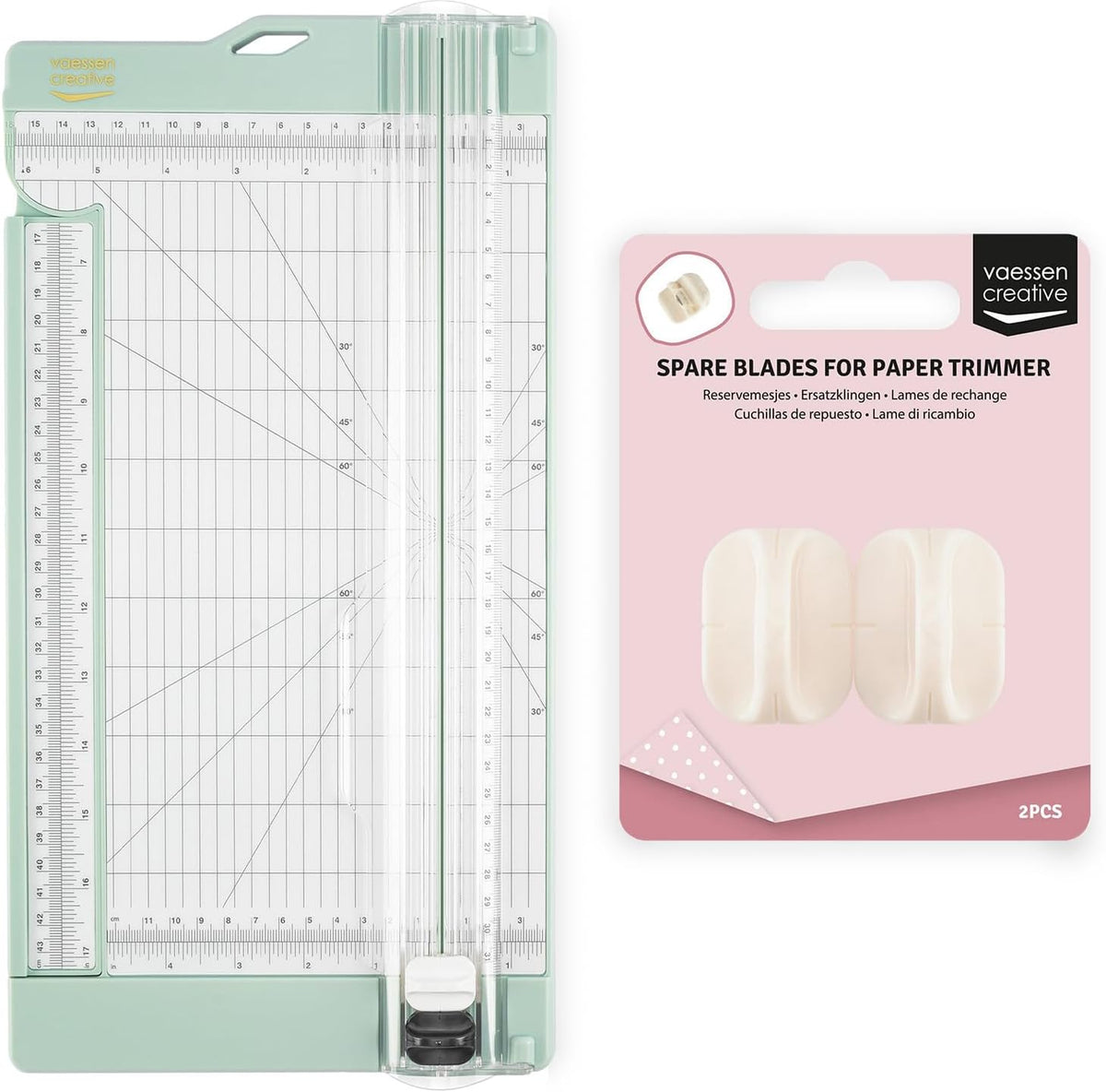 Vaessen Creative Paper Cutter with Scoring Tool 6 x 12" (15.2 x 30.5 cm)...
