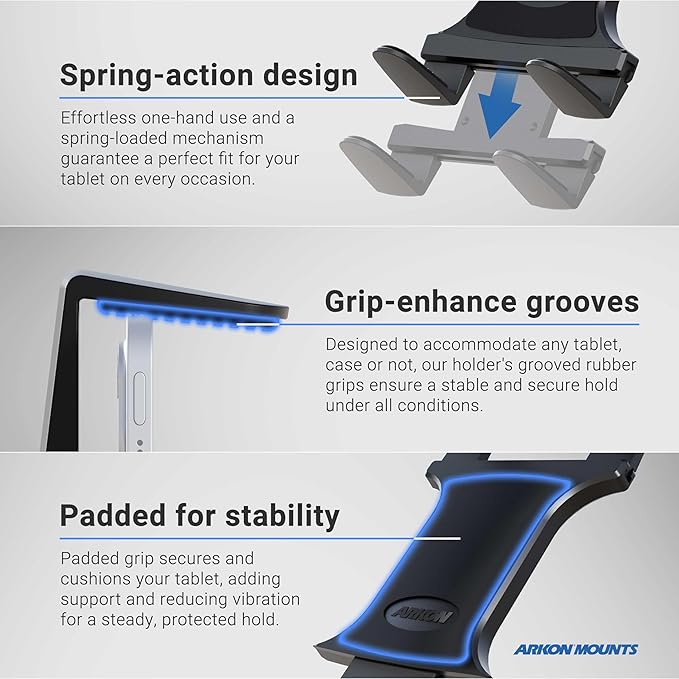 ARKON Mounts - Heavy Duty Tablet Holder - Image 5