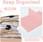 Two Pocket Folders, PANDRI 30 Pack 2 Pocket Folders, Letter Size Paper File - Image 3