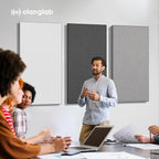 Olanglab Sound Absorbing Acoustic Wall Panels 2 Pack, Large Fabric Wrapped - Image 3