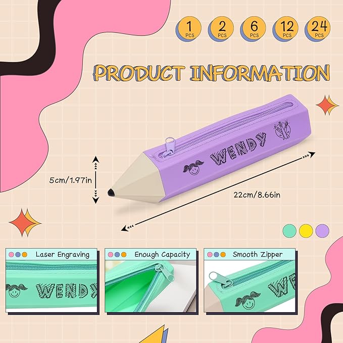 ubmpj Personalized Pouch with Your Name - Image 3