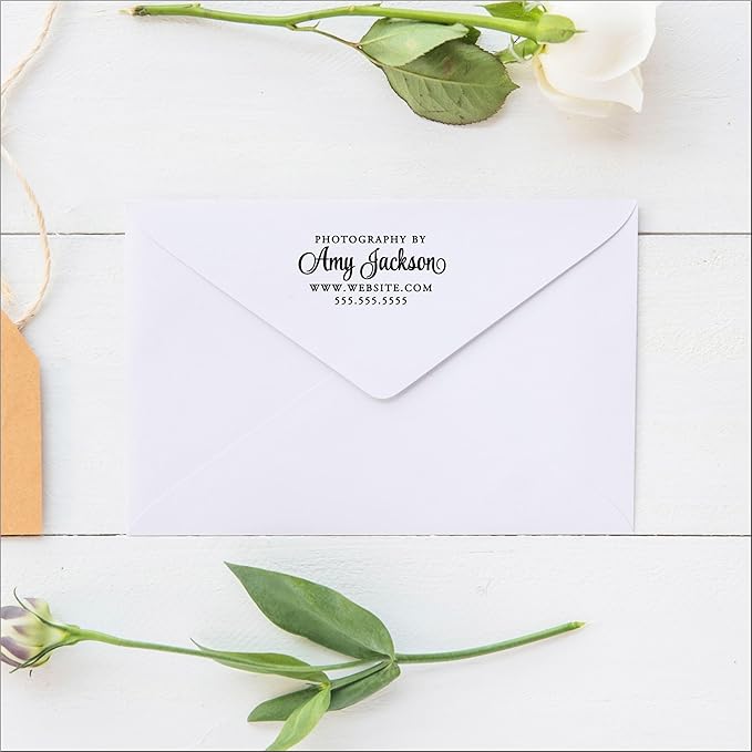 PrettySweetParty Self Inking Return Address Stamp - Image 3