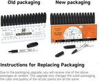 Shuttle Art Dry Erase Markers, 16 Pack Black Whiteboard Markers, Fine Tip Dry - Image 2