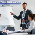 Visitor Badge Lanyards Volunteer Badge Holder - Image 8