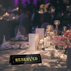 WATHFKCU 20PCS Acrylic Reserved Table Tent Signs, Reservation Seat Signs - Image 7