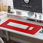 Boutilon Leather Desk Pad Protector, Non-Slip Mouse Pad, Laptop Desk Pad - Image 6